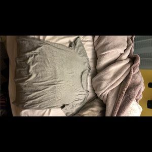 A very basic and plain grey tee